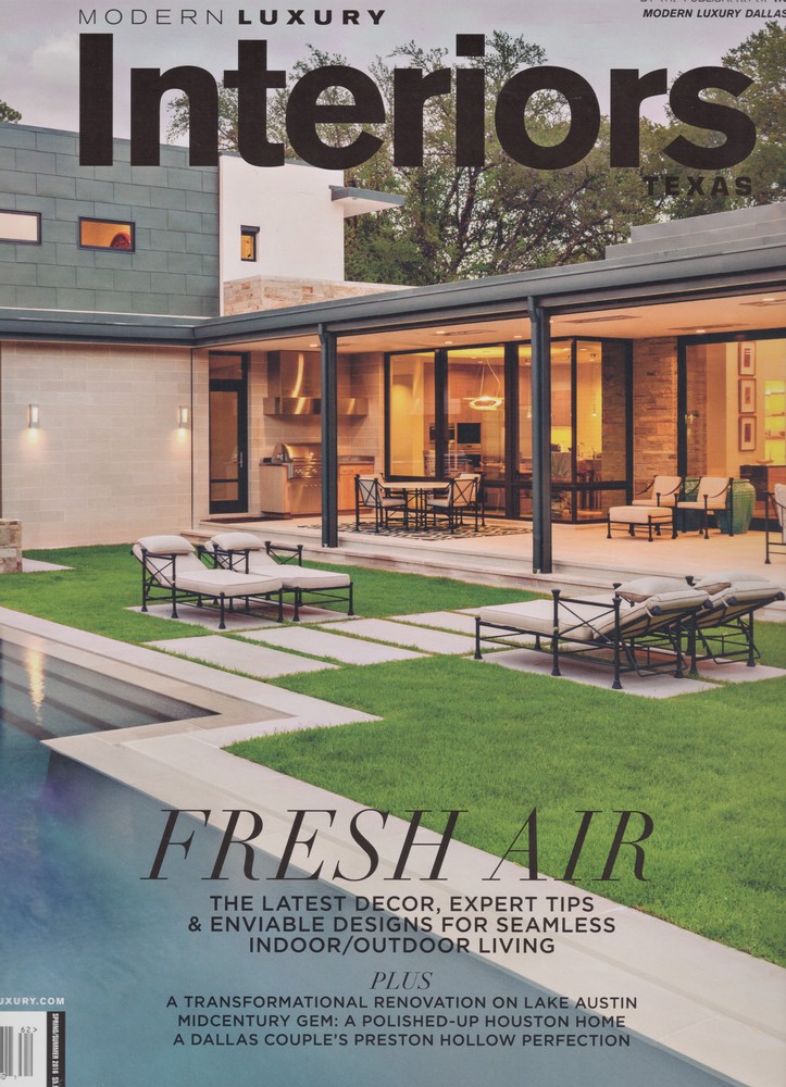 Modern luxury interiors tx cover 2016